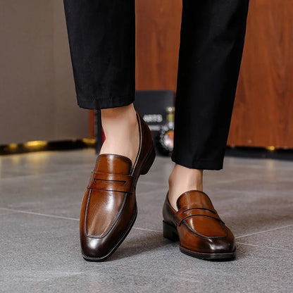 Wholesale Custom Designer Business Office Men's Oxfords Handmade Leather Wedding Shoes