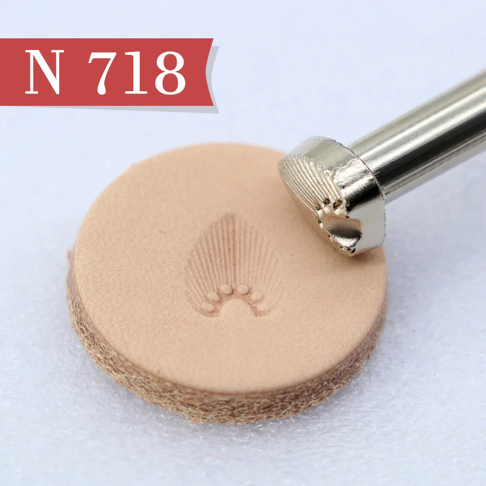 Special Printing Handmade Leather Diy Knocking Tools Leather Leather Carving Printing Alloy Leather Carving Printing Tools
