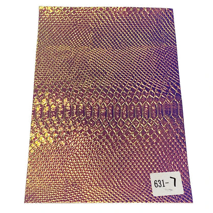 Wholesale Fancy Pu Leather Snake-patterned Faux Leather Embossing Artificial Leather for Making Handbags Shoes Bags