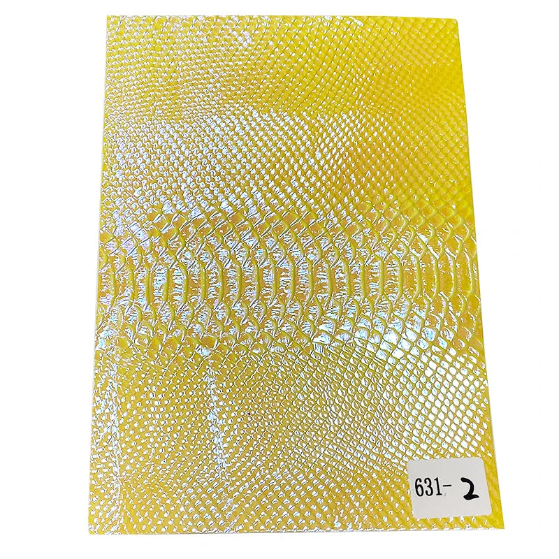 Wholesale Fancy Pu Leather Snake-patterned Faux Leather Embossing Artificial Leather for Making Handbags Shoes Bags