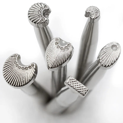 Special Printing Handmade Leather Diy Knocking Tools Leather Leather Carving Printing Alloy Leather Carving Printing Tools