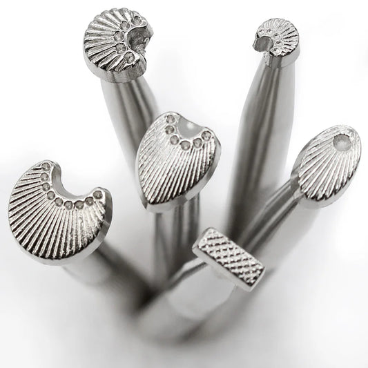 Special Printing Handmade Leather Diy Knocking Tools Leather Leather Carving Printing Alloy Leather Carving Printing Tools