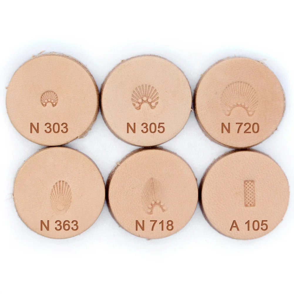 Special Printing Handmade Leather Diy Knocking Tools Leather Leather Carving Printing Alloy Leather Carving Printing Tools