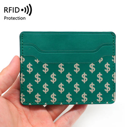 Design Own Pattern Logo Pu Leather Credit Name Business Card Holder Wallet Premium RFID Blocking Minimalist Wallet for Man Woman