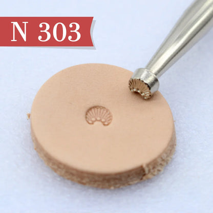 Special Printing Handmade Leather Diy Knocking Tools Leather Leather Carving Printing Alloy Leather Carving Printing Tools