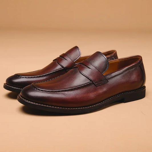 Fall Season Italian Luxury Oxford Dress Shoes for Men Genuine Leather Wedding Shoes Dropshipping Wholesale Available