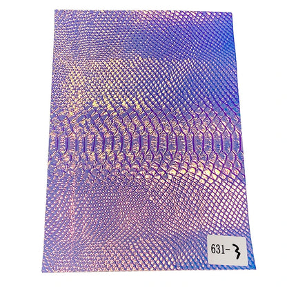 Wholesale Fancy Pu Leather Snake-patterned Faux Leather Embossing Artificial Leather for Making Handbags Shoes Bags