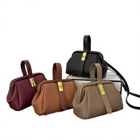 2026 New HK Fashion Simple Women's New Crossbody Mini Shoulder Bag PU Leather Handbag Mobile Phone Coin Purse Bag Small Square