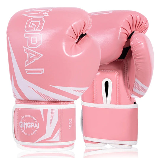 Professional Muay Thai MMA Sanda Training Gloves Daily Outdoor Waterproof PU Leather 6-16oz for Closure Non-Slip