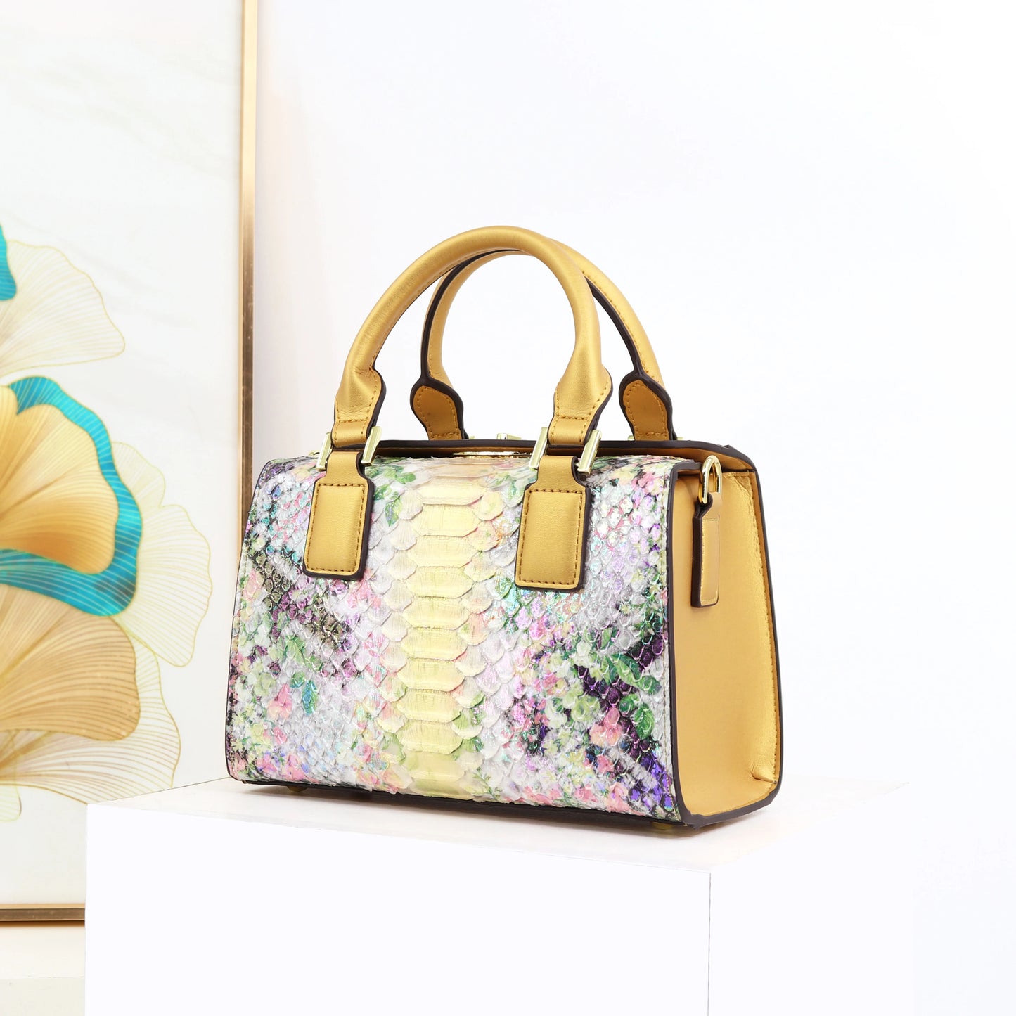 2026 Newest Fashion Handbag for Women Luxury Designer Bag Super Fiber Leather Handbag for Ladies Quality Squamous Serpentine Bag