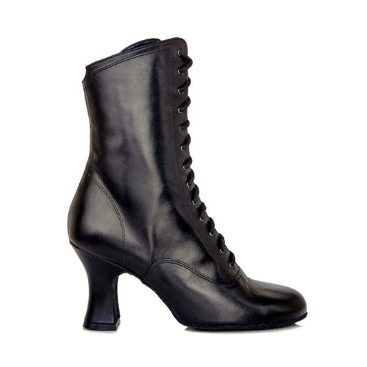Robyn Hurder Customized Women's High Quality Dance Boots 2.8 Inch Thick  Heel Soft Leather Sole New Design Style All Stock Sizes