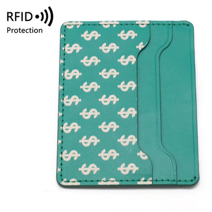 Design Own Pattern Logo Pu Leather Credit Name Business Card Holder Wallet Premium RFID Blocking Minimalist Wallet for Man Woman