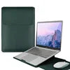 2026 Laptop Sleeve with Stand Multifunctional Business Waterproof Leather Laptop Bag for MacBook Air 13 15 Pro M5 14 16