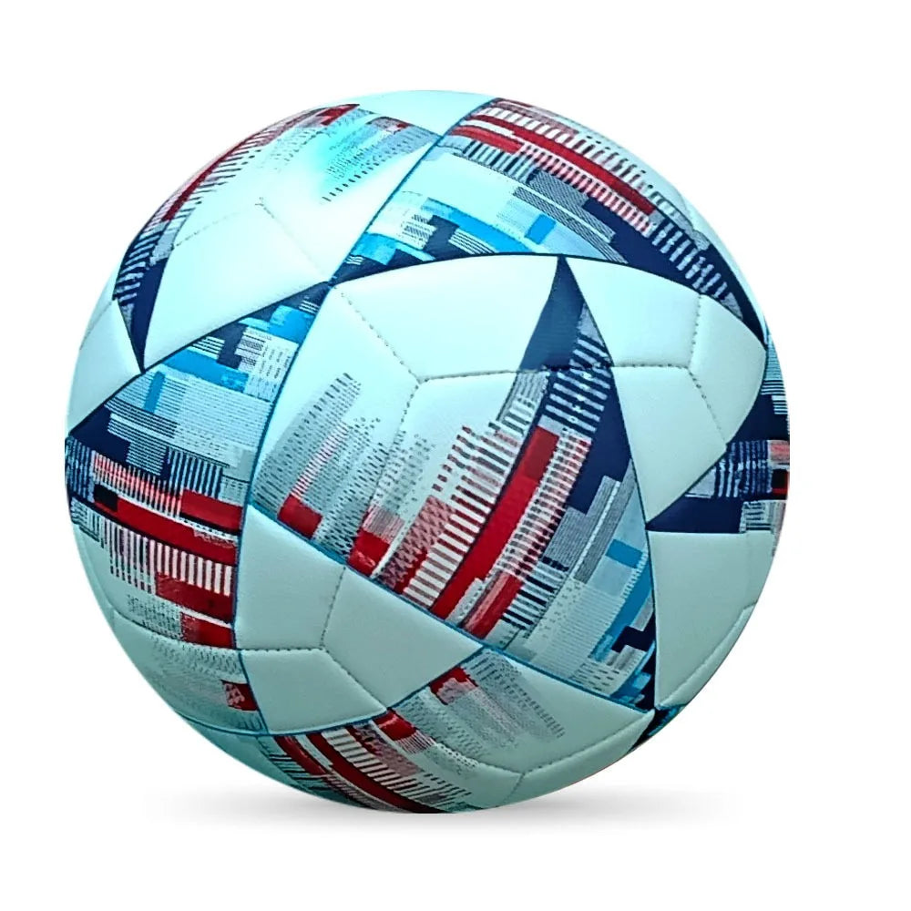 Pvc Football or Soccerball Promotion High Quality Cheap Leather Soccer Ball Football Playing Customize Color OEM