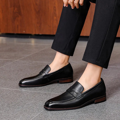 Wholesale Custom Designer Business Office Men's Oxfords Handmade Leather Wedding Shoes