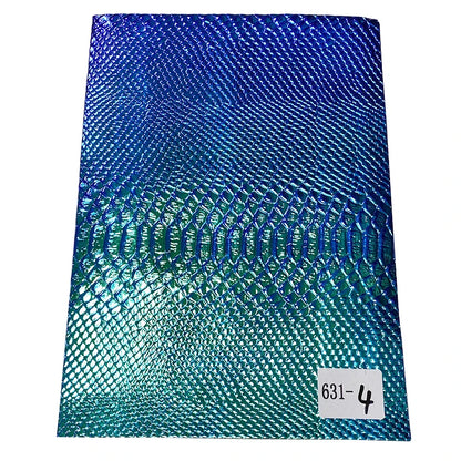 Wholesale Fancy Pu Leather Snake-patterned Faux Leather Embossing Artificial Leather for Making Handbags Shoes Bags