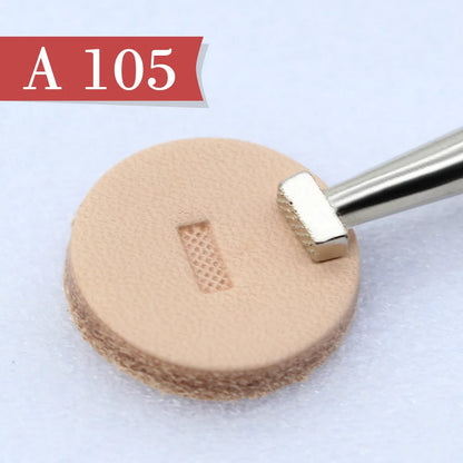 Special Printing Handmade Leather Diy Knocking Tools Leather Leather Carving Printing Alloy Leather Carving Printing Tools