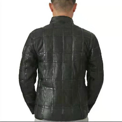 New warm men's fur jacket men's 100% real sheepskin coat, Men's jackets， leather jacket, thick, size custom