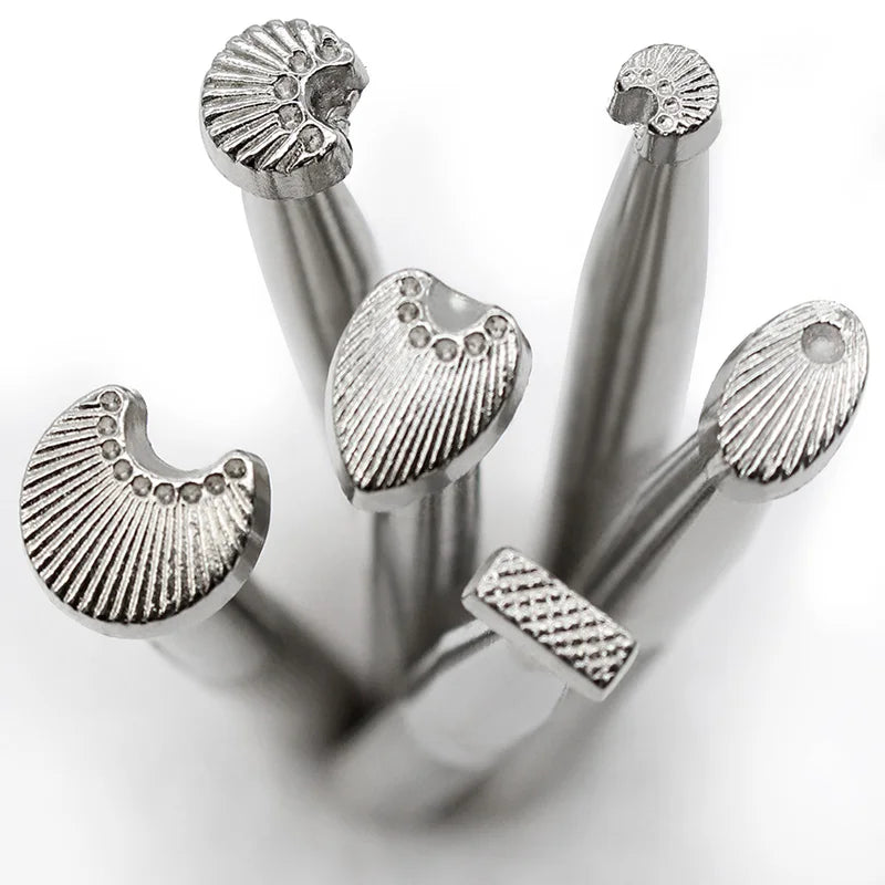 Special Printing Handmade Leather Diy Knocking Tools Leather Leather Carving Printing Alloy Leather Carving Printing Tools
