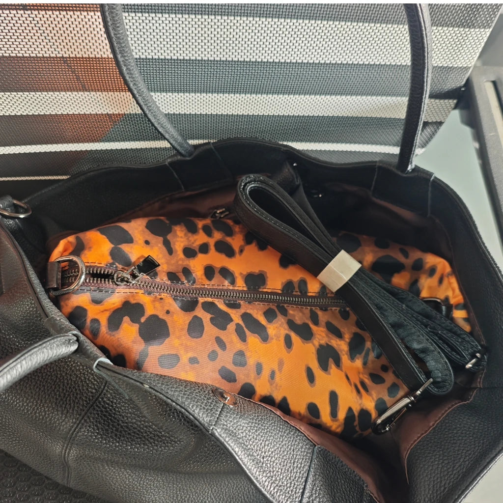 Women's Luxury Designer Tote Bags Famous Brand Large Capacity Genuine Leather Handbags Fashion Shoulder Purses for Ladies