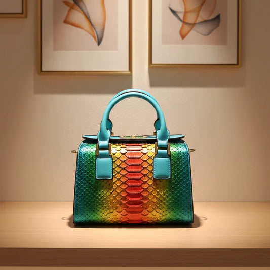 2026 Newest Fashion Handbag for Women Luxury Designer Bag Super Fiber Leather Handbag for Ladies Quality Squamous Serpentine Bag