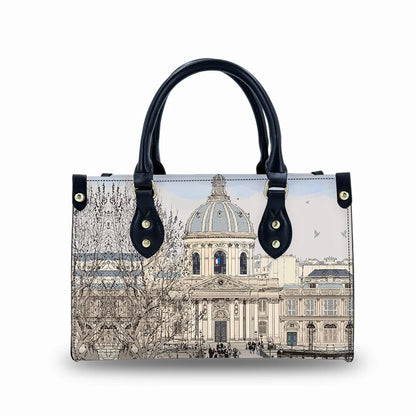 Designer Tote Bag With Zipper Pocket Luxury Leather Waterproof Gym Travel Tote Duffel Bag Custom Logo Handbag