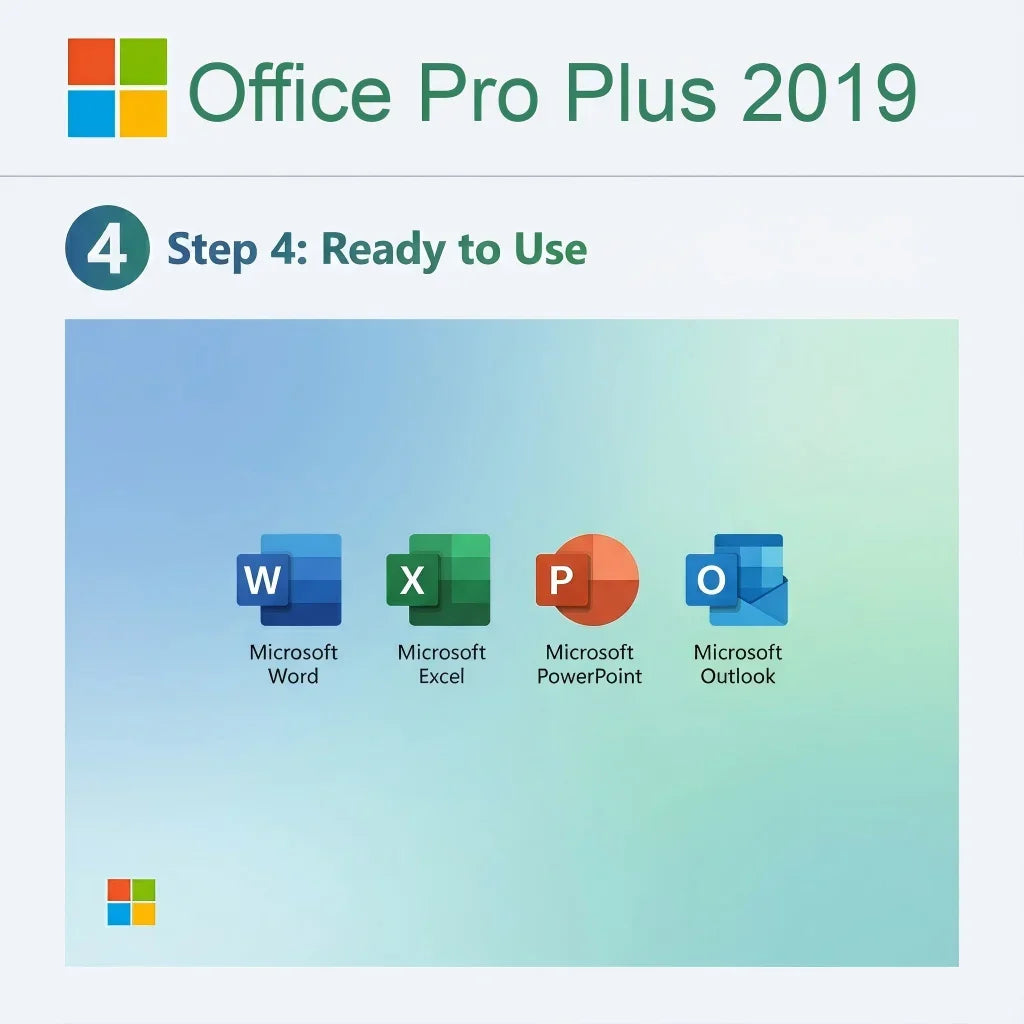 Office 2019 Professional Plus Online Key for 1pc Digital License Global Activation Lifetime Use Win10/11 System Multi-language
