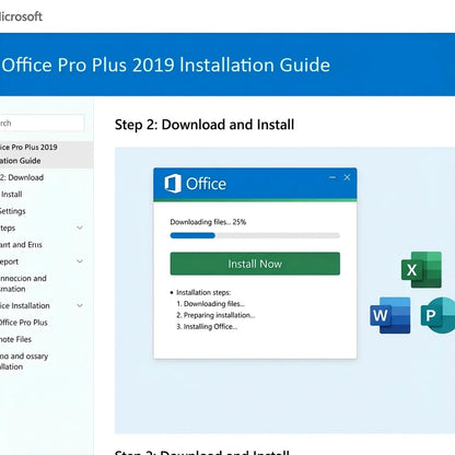 Office 2019 Professional Plus Online Key for 1pc Digital License Global Activation Lifetime Use Win10/11 System Multi-language