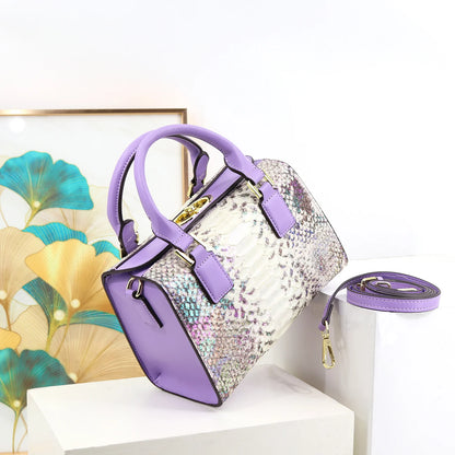 2026 Newest Fashion Handbag for Women Luxury Designer Bag Super Fiber Leather Handbag for Ladies Quality Squamous Serpentine Bag