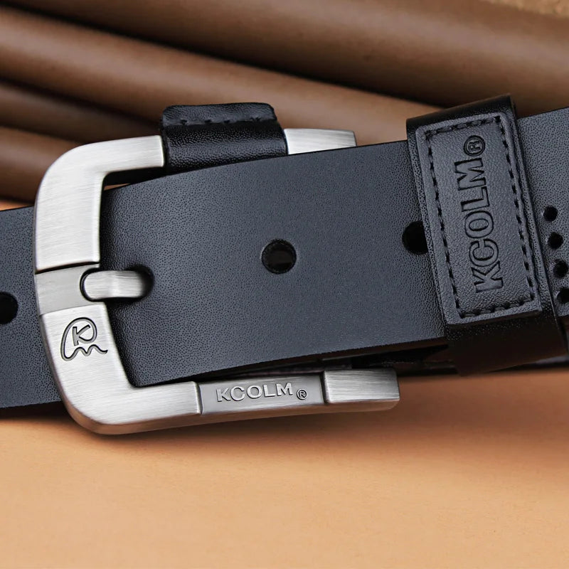 2026 Hot Products Wholesale Fashion Mens Design Belt Cowhide Genuine Leather Belts