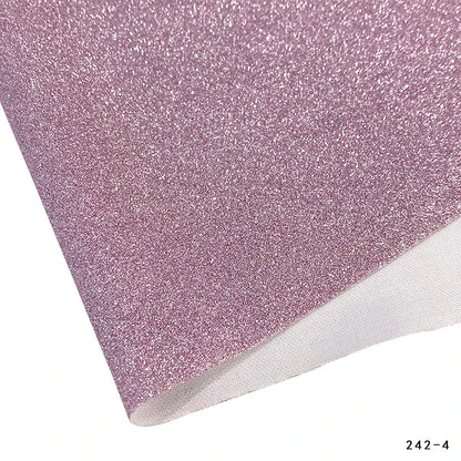 1 Roll of Colorful Glitter Fine Sandalwood Faux Leather 12''x53'' (30 Cmx135cm) Handmade DIY Earrings, Jewelry, Headwear,