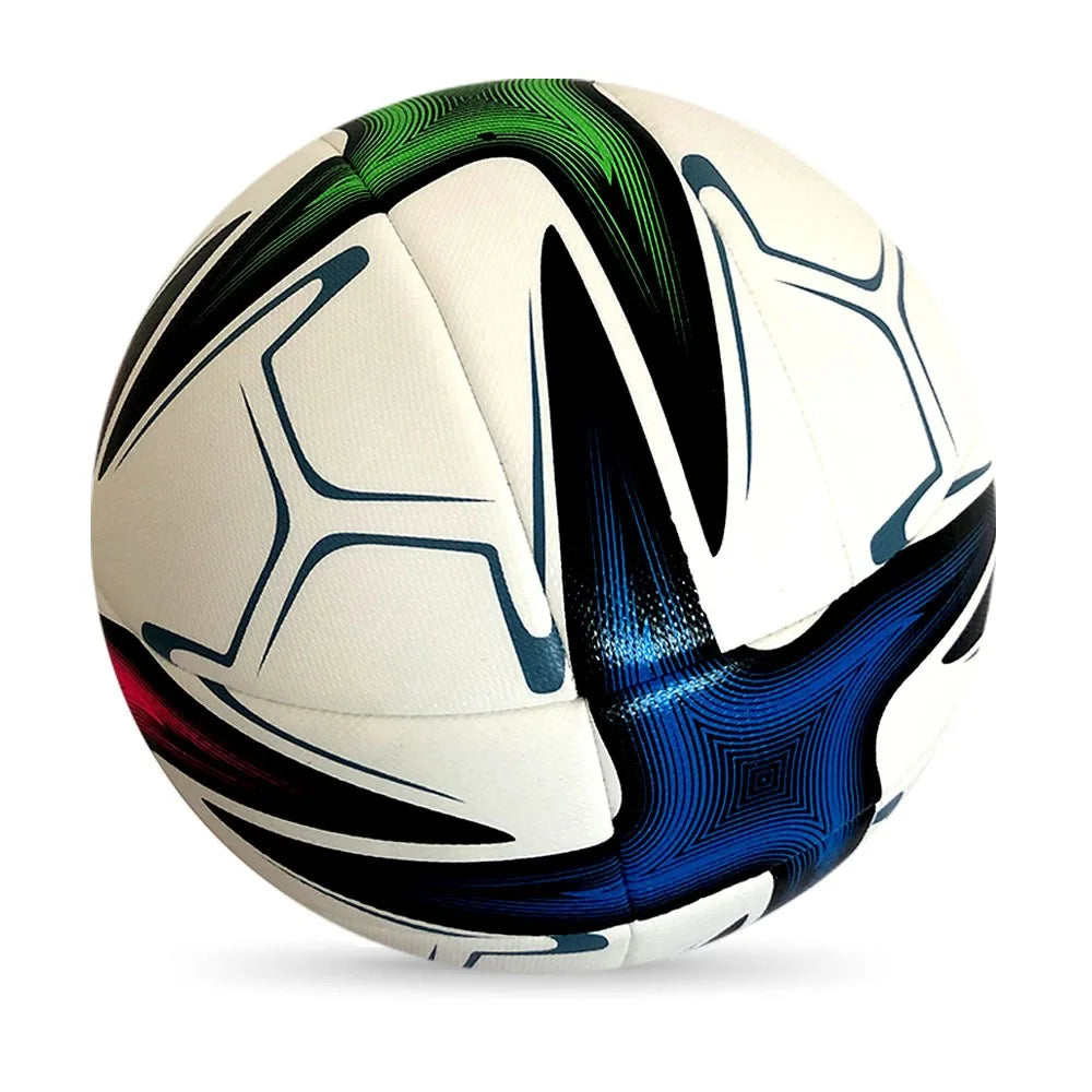 Pvc Football or Soccerball Promotion High Quality Cheap Leather Soccer Ball Football Playing Customize Color OEM