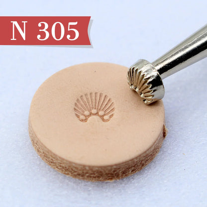 Special Printing Handmade Leather Diy Knocking Tools Leather Leather Carving Printing Alloy Leather Carving Printing Tools