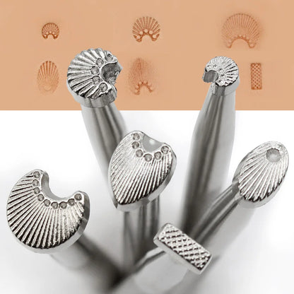 Special Printing Handmade Leather Diy Knocking Tools Leather Leather Carving Printing Alloy Leather Carving Printing Tools
