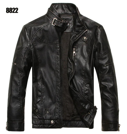 Men's Leather Jackets Brand Motorcycle Leather Jacket Men Fur Jacket Jaqueta De Couro Masculina Mens Leather Coats Jaqueta Couro