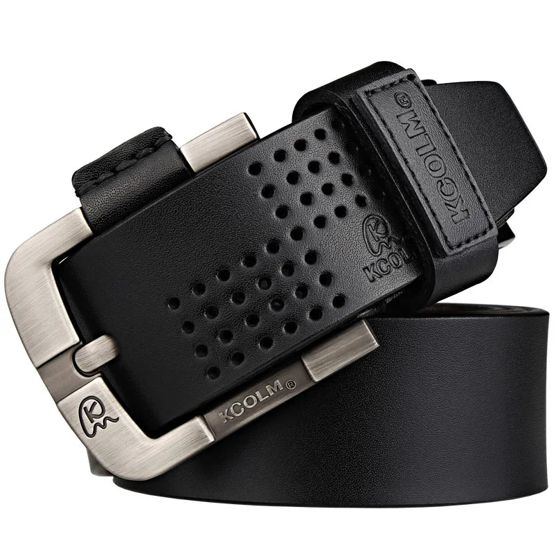 2026 Hot Products Wholesale Fashion Mens Design Belt Cowhide Genuine Leather Belts