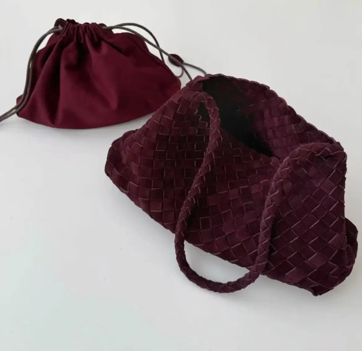 New Arrival Unique Retro Green Women's Suede Hobos Shoulder Bag Durable Button Large Capacity Genuine Leather Lining Luxury
