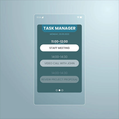 Smart AI Calendar Scheduling App Development Android iOS Mobile Software Service for Smart Time Management Platform