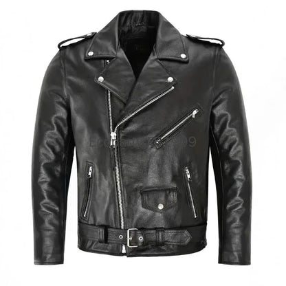 New Men's Pu Leather Motorcycle Jacket Spring Autumn Fashion Black Slim Fit Diagonal Zipper Coat Male Casual Outerwear Jackets