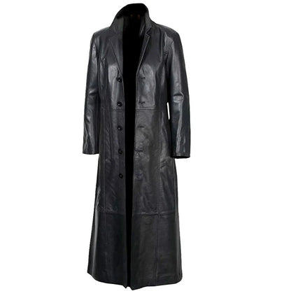 PU Leather Coat Men Jacket Spring Fall Winter Top Slim Korean Streetwear Gothic Moto Biker Punk Outwear Abrigos Mujer Invierno