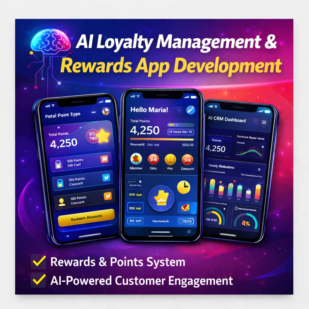 Smart Customer Loyalty & Rewards Management Software with AI-Powered Mobile App Solutions