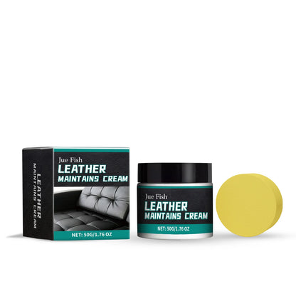 Jue Fish Leather Care Cream Furniture Leather Boots Coat Sofa Cleaning Care Polishing Leather Care Leather Maintains Cream