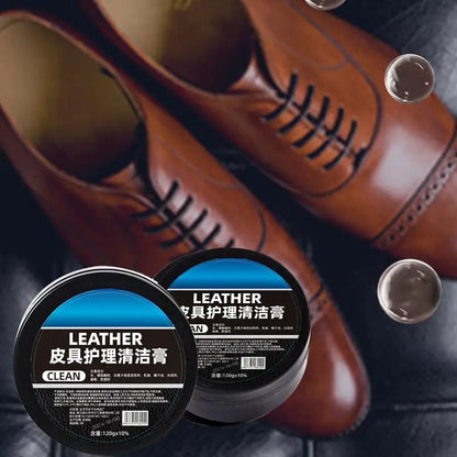 120g Leather Cream For Car Home Leather Shoes Bags Leather Care Cream Leather Maintenance Cream Leather Craft Accessories