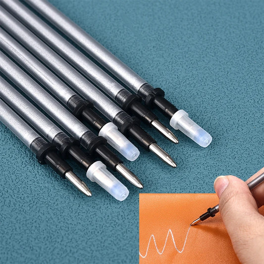 5-20pcs Leather Refillable Pen Mercury Erasable For Leather Marking Leather Embroidery Fabric Leather Marker