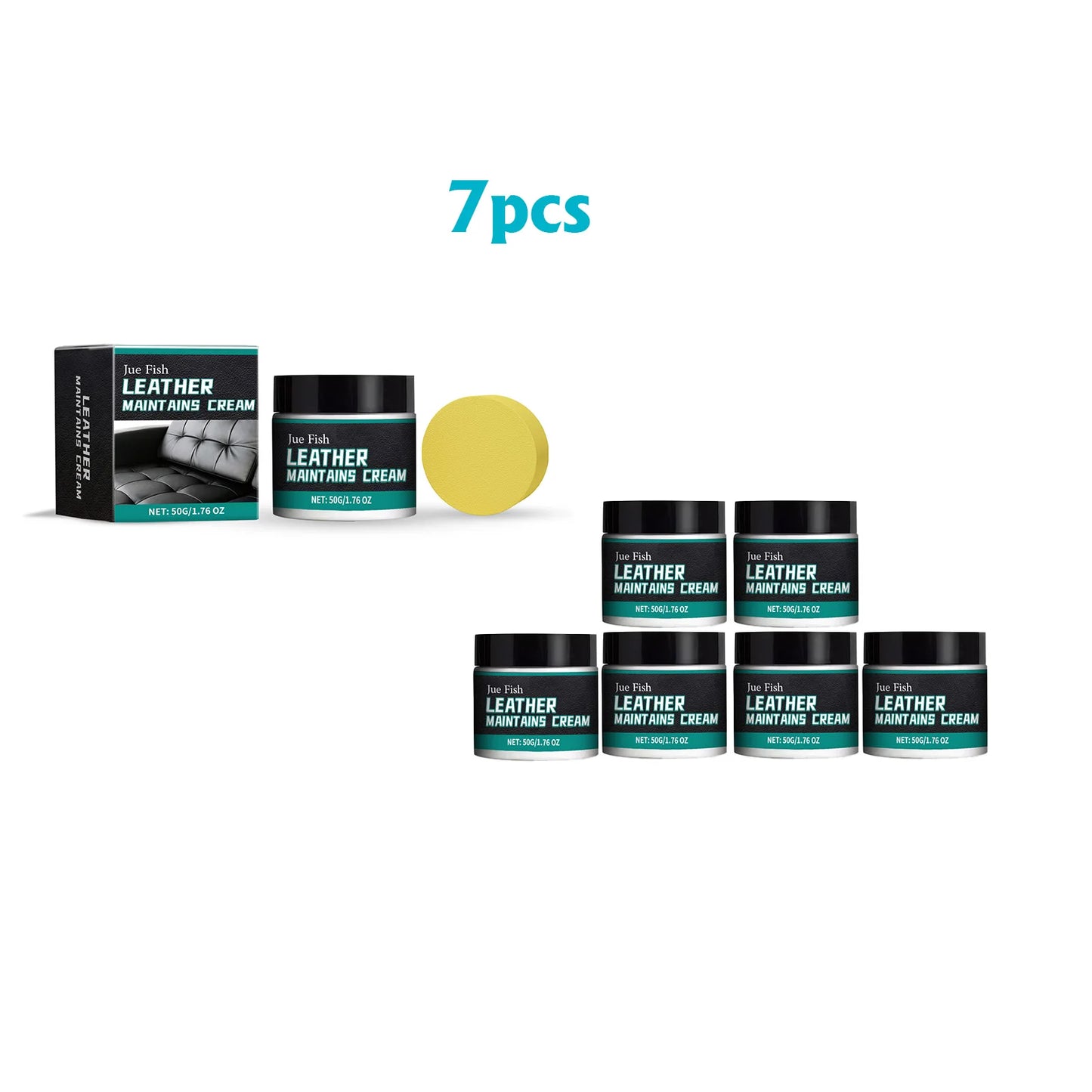 Jue Fish Leather Care Cream Furniture Leather Boots Coat Sofa Cleaning Care Polishing Leather Care Leather Maintains Cream