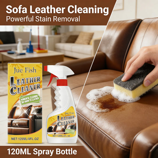 Leather Cleaner Deeply Penetrate Leather Pores Effectively Remove Oil Stains Soften Leather Brighten Leather Cleaning Care Agent
