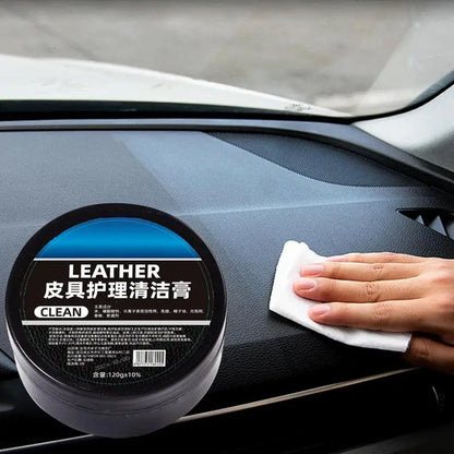 120g Leather Cream For Car Home Leather Shoes Bags Leather Care Cream Leather Maintenance Cream Leather Craft Accessories
