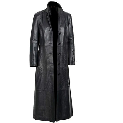 PU Leather Coat Men Jacket Spring Fall Winter Top Slim Korean Streetwear Gothic Moto Biker Punk Outwear Abrigos Mujer Invierno