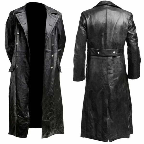 Leather Jacket Men Winter Fleece Motorcycle Faux Leather Jacket Removable Fur Collar Windbreaker Ropa De Hombre Slim Coat